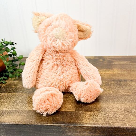 Manhattan Toy Pig Plush Pink Floppy Farm Animal Stuffed Toy 2016 - Picture 2 of 11